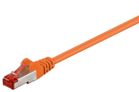 Goobay Cat 6 Koblingskabel S/Ftp (Pimf) Oransje - Kabellengde 7,5 M