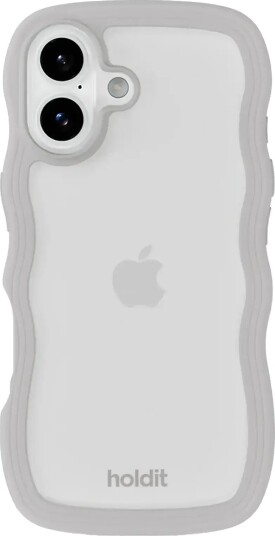 Holdit Wavy Case iPhone 17 Grey Holdit Wavy Case iPhone 17 Grey