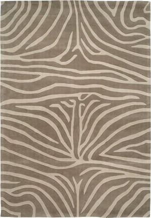 Zebra teppe beige