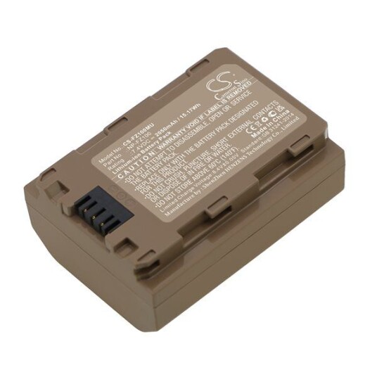 Sony A7 Mark 3 batteri (2050 mAh 7.4 V, Sort) Sony A7 Mark 3 batteri (2050 mAh 7.4 V, Sort)