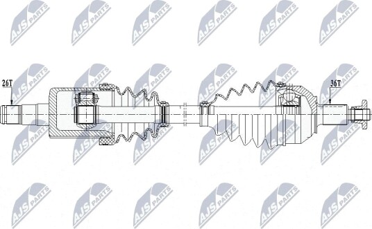 Nty Drivaksel NTY NPW VW 210