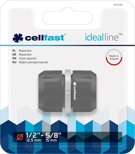 Hageslange Cellfast Ideal Skjtekobling til 1/2-5/8"