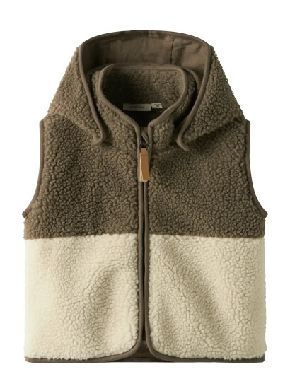 Lil"Atelier Nmmlajo Loose Vest Lil Khaki green 122 128