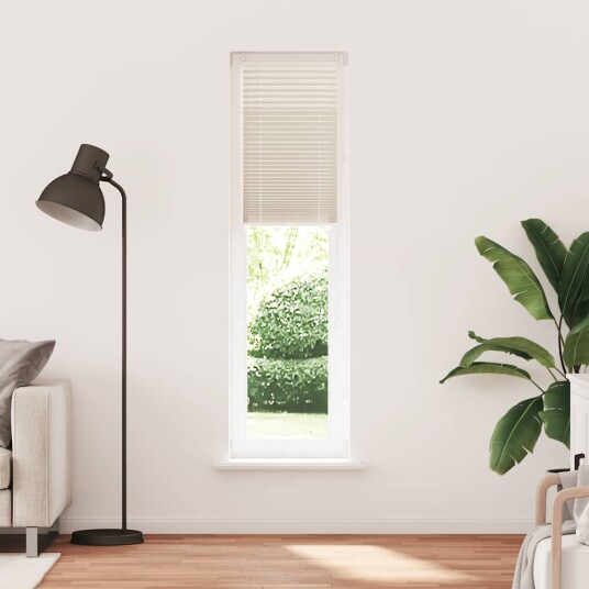 vidaXL Plissegardiner 40x200cm Kremfarge