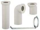 Duravit Vario Avløpssett for Vannklosetter 70-210 mm - Loddrett og Vannrett Tilkobling