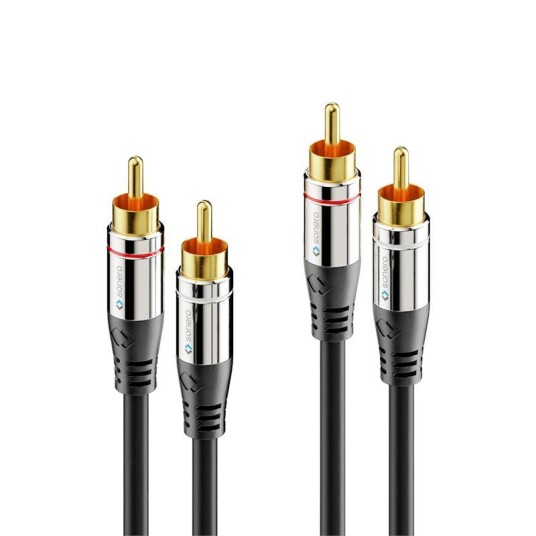 Purelink Sonero RCA kabel S AC700 3 m Svart