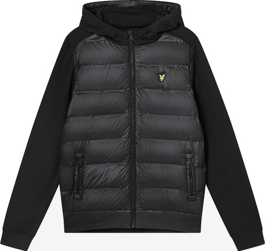 Lyle & Scott   Jakke Hybrid Hoodie   Svart