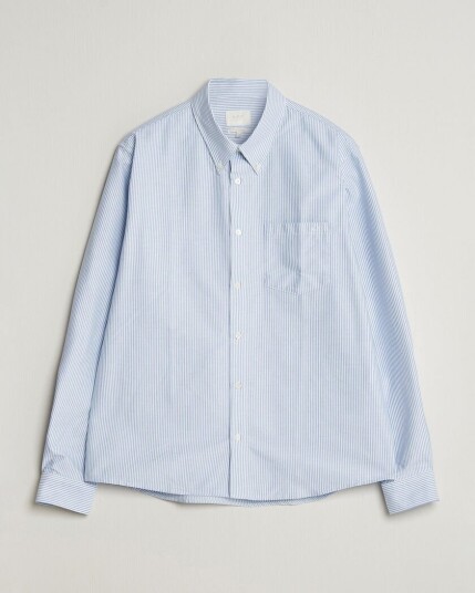 A.P.C. Greg Striped Oxford Shirt Blue/White A.P.C. Greg Striped Oxford Shirt Blue/White