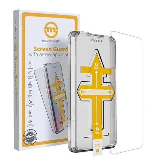 Samsung Galaxy A55 (5G) Mobile Origin Beskyttelsesglass - Case Friendly - Gjennomsiktig