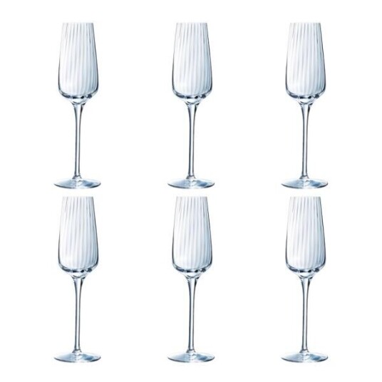 Chef & Sommelier Symetrie champagneglass 21 cl 6 stk