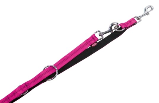 Nobby Soft Grip Hund For Trening Sort Rosa Teip Monokromatisk Nylon