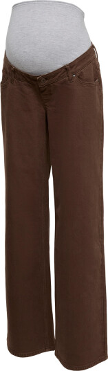 Mamalicious Mlmalaga Wideleg Brown  Jeans   Brown   27 x 32