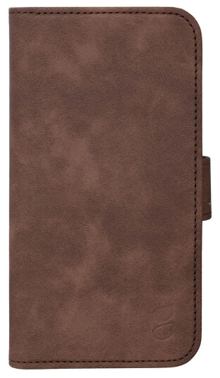 Gear 2-i-1 Kunstskinn Flipdeksel for iPhone 16E - Brun, MagSafe Kompatibel