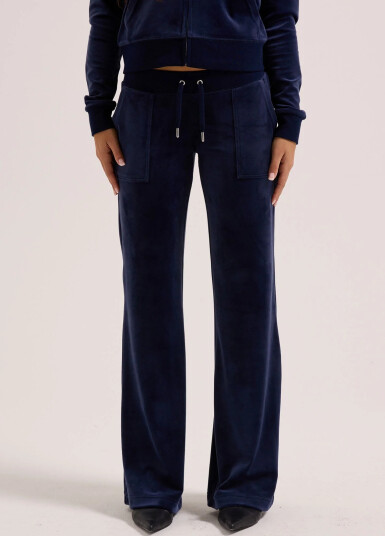 Juicy Couture Layla Pocket Pant Blå XL