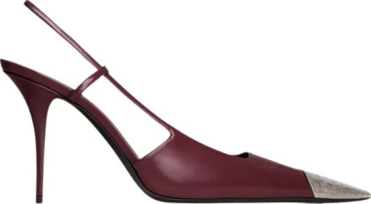 Saint Laurent Dame Sko Rød 36 1/2 EU,