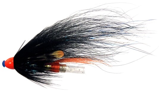 Flies Black & Silver Blue Black/silver Blue