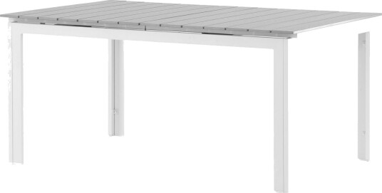 Venture Home Levels hagebord inkl. tilleggsplate 160, 240 cm hvit, grå. 1608295-01-250 1645014-01-0 Venture Home Levels hagebord inkl. tilleggsplate 160, 240 cm hvit, grå. 1608295-01-250 1645014-01-0