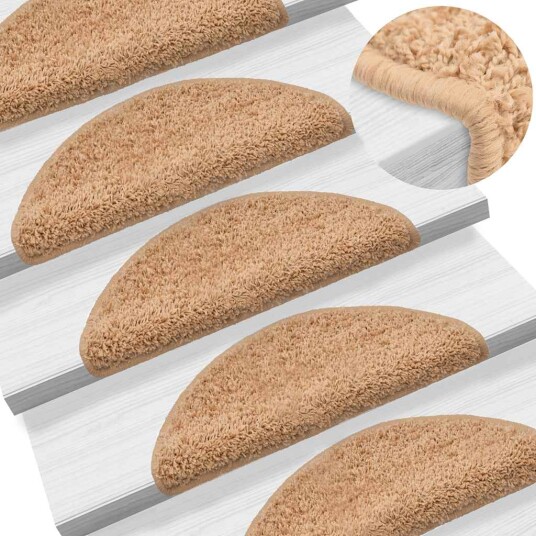  Trappematter 30 stk beige 56x17x3 cm 8721288459206