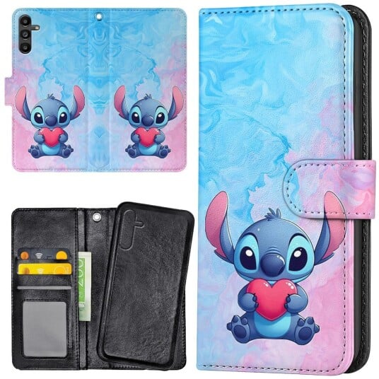 Lommebok Deksel Stitch for Samsung Galaxy A17 5G