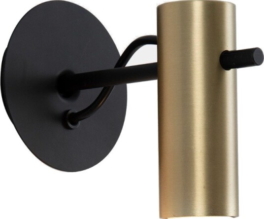 Nude Vegglampe  Sort / Gull