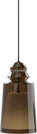 Karman Alibaglass Taklampe Liten Bronse