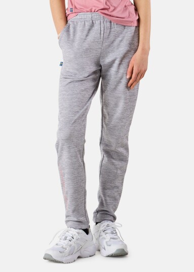 Swedemount Training Logo Pants Jr Ii Lt. Grey Melange/Dusty Rose 160 Sweatpants