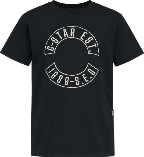 G Star RAW T skjorte Salutt G Star RAW 10 år (140) T skjorte Hvit Svart