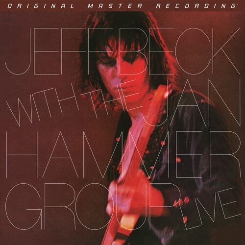 Jeff Beck Jeff Beck With The Jan Hammer Group Live LP/Vinyl Jeff Beck Jeff Beck With The Jan Hammer Group Live LP/Vinyl