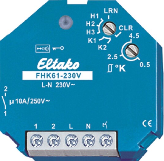 Eltako FHK61 230V Temperaturrelé Belysning