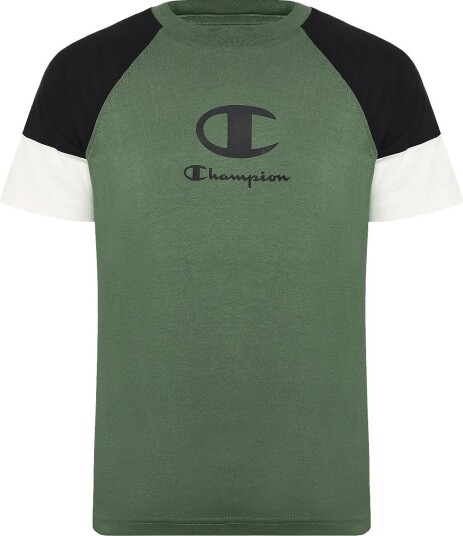 Champion Ss Tee Khaki green 138 143