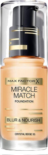 Max Factor Miracle Match Foundation Crystal Beige 33 30 ml