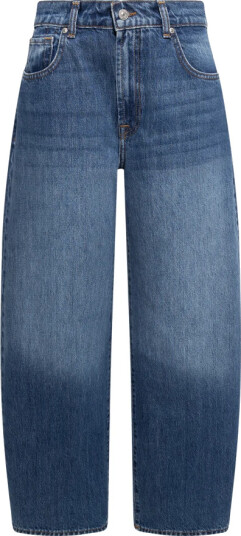 7 For All Mankind Dame Jeans Blå W25,
