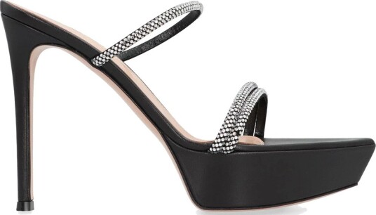 Gianvito Rossi Dame Sko Svart 38 1/2 EU,