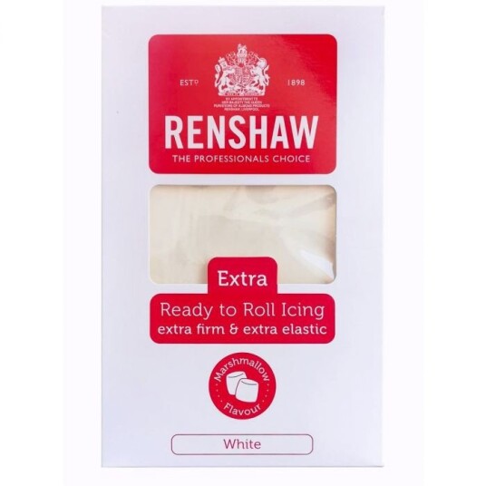 Hvit Fondant Fra Renshaw Marshmallow 1kg 