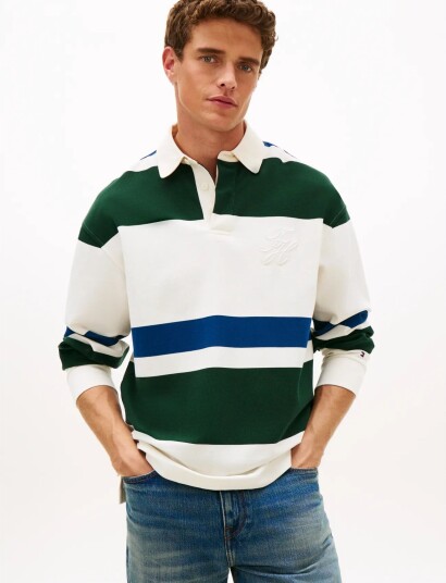Tommy Hilfiger Relaxed Stripe Rugby Multi/patterned M Tommy Hilfiger Relaxed Stripe Rugby Multi/patterned M