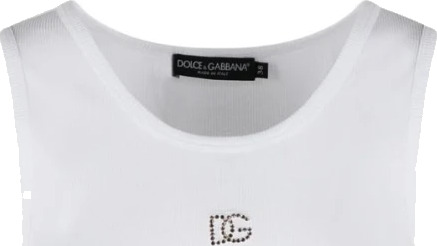 Dolce & Gabbana Dame Topper Hvit L,