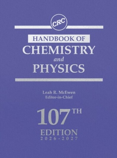 CRC Handbook of Chemistry and Physics CRC Handbook of Chemistry and Physics