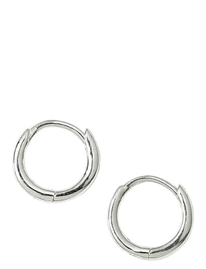 SYSTER P Beloved Mini Hoops Silver |Silver |One Size