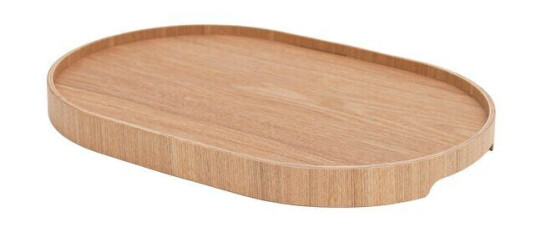Bosign - CurveLine serveringsbrett anti-slip 39x26 cm piltre
