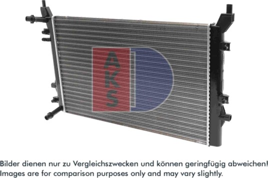 AKS DASIS 040044N Radiator motorkjøling AKS DASIS 040044N Radiator motorkjøling