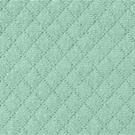 Balsløw Bomullsjersey Double Face Stoff 426 Støvet Grønn 50 cm