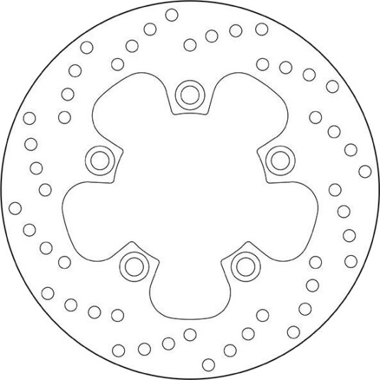 BREMBO 68B40744 Bremseskive