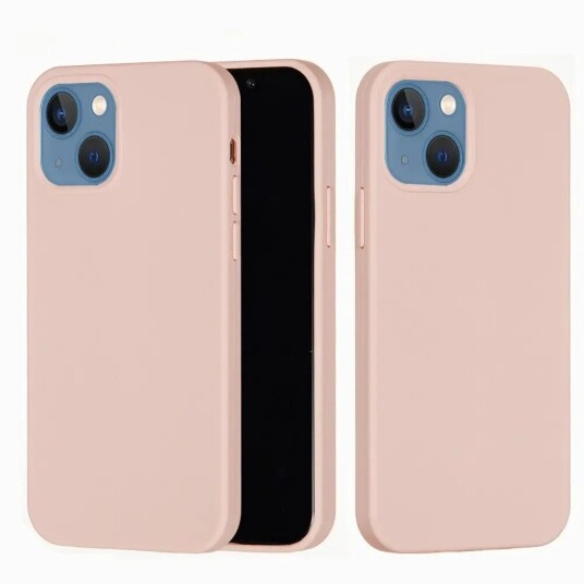 INCOVER iPhone 13 Mini Silikon Deksel - Rosa