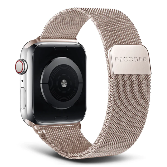 Decoded 49/46 mm Milan strap Matte Gold Decoded 49/46 mm Milan strap Matte Gold