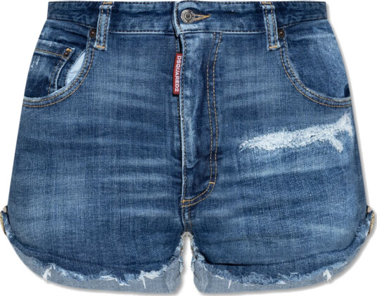 Dsquared2 Dame Shorts Blå M, Dsquared2 Dame Shorts Blå M,