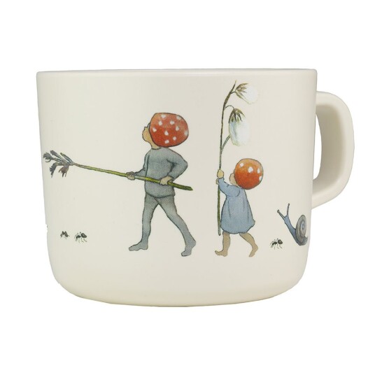 Rätt Start Elsa Beskow Smånissene kopp 25 cl Hvit