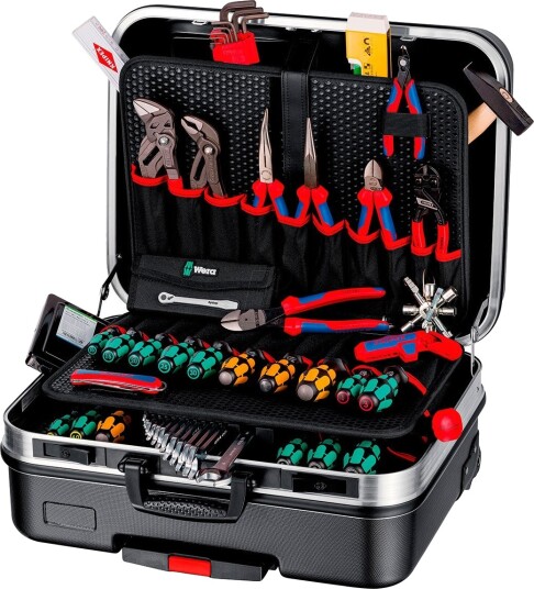 Knipex BIG Basic Move Mechanics Verktøykuffert 79 Deler Knipex BIG Basic Move Mechanics Verktøykuffert 79 Deler