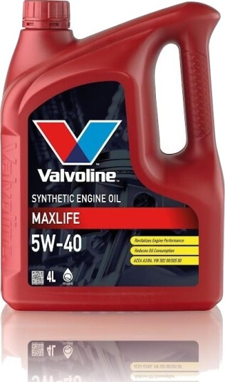 Motorolje VALVOLINE 5W40 MAXLIFE 4L Motorolje VALVOLINE 5W40 MAXLIFE 4L
