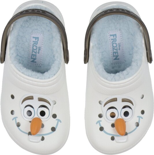 Crocs Multi Frozen Olaf Lined Classic Clog 30-31