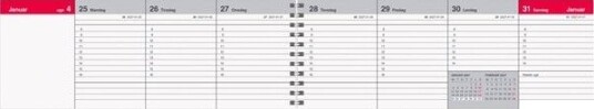 Mayland Uge bordkalender 2027